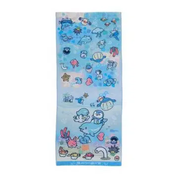 포켓몬 Pokemon 다이빙 페이스 타월