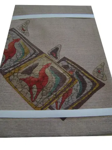 츠무기 코몬용 츠무기 원단 나고야 오비 순수 실크 미사용 Ns1694