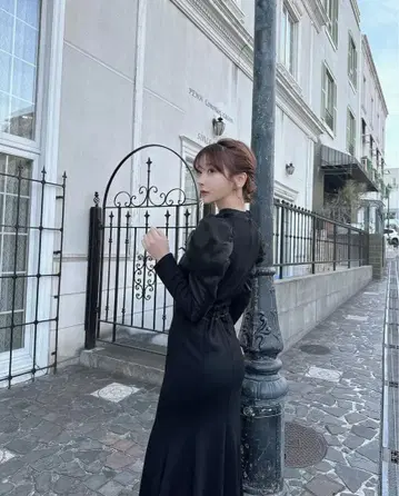 Riu 크로스드 라인스 폰테 드레스