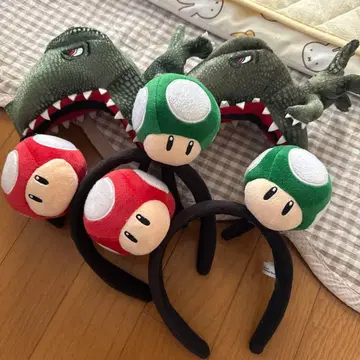 USJ 공룡과 키노피오 머리띠 4개