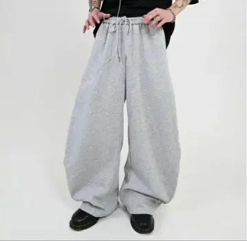 지하인 온라인 스웨트 팬츠 그레이 S 사이즈
