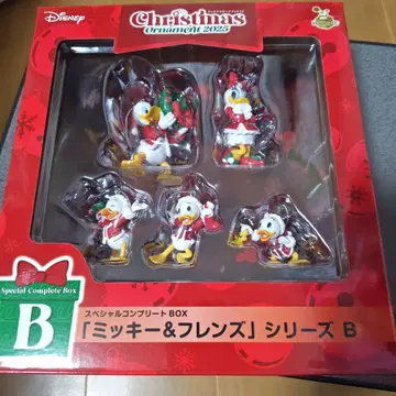 디즈니 크리스마스 2025 B상 미키 & 프렌즈 오너먼트 세트