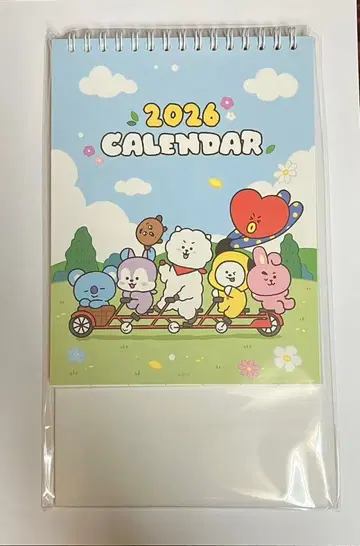 BT21 2026 탁상 달력
