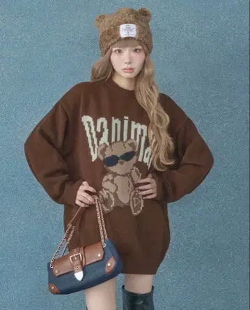 다리치 Danimal 베어 니트 풀오버