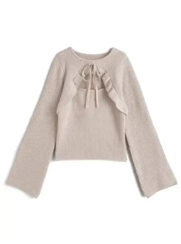 GRL 니트 스커트 세트