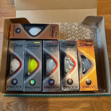 새상품! Titleist Pro V1x 12개 V1 6개 총 18개