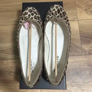 Repetto 레오파드 무늬 발레 슈즈 37.0
