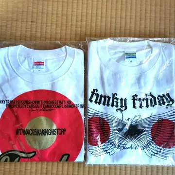펑키 플라이데이 T셔츠 2장 세트