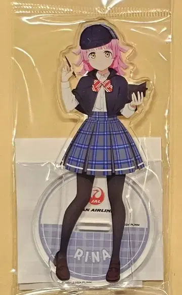 니지가사키 2장 JAL 아크릴 스탠드 텐노지 리나