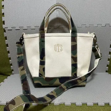 엘엘빈 토트백 카모플라쥬 카모플라주 LL BEAN 자수 있음