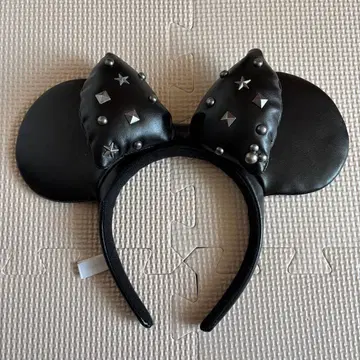 도쿄 디즈니 리조트 블랙 미니 귀 머리띠