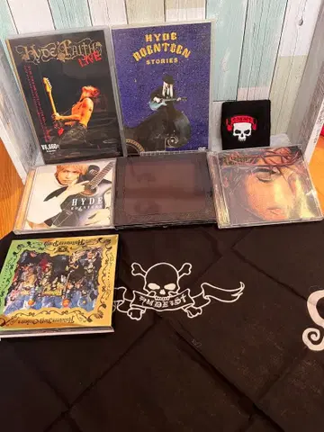 HYDE DVD CD 굿즈 묶음 판매