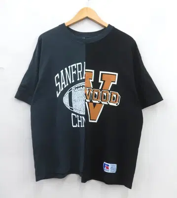 새상품급 Ungrid RUSSELL 별주 리메이크 로고 Tee