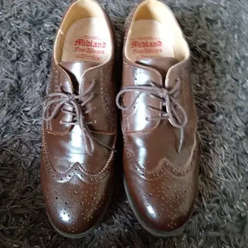 미들랜드 풋웨어 브라운 드레스 슈즈