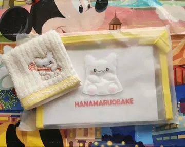 하나마루 유령 클리어 파우치 미니 타월