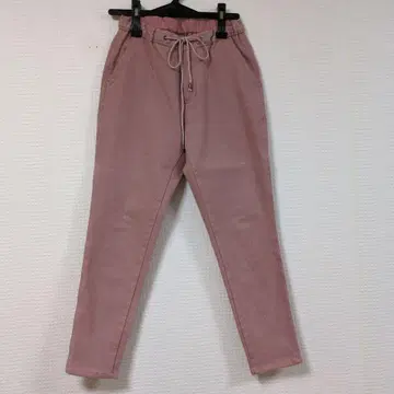 HERBIER 핑크 테이퍼드 팬츠