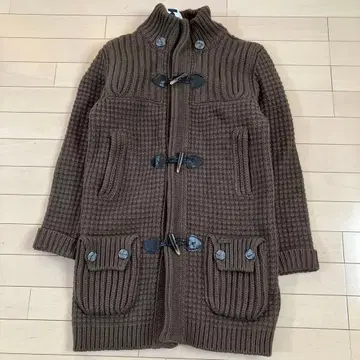 11.12 Bark 더플 코트풍 가디건 브라운 3L