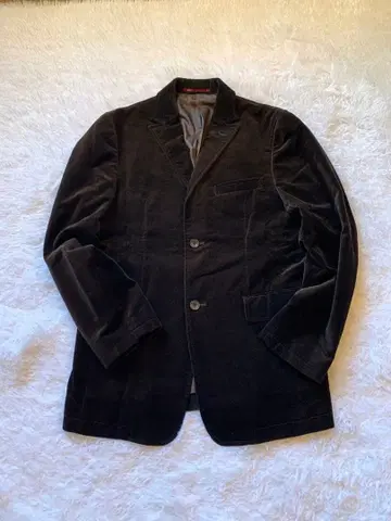 [새상품급] 니콜 클럽 포맨 다크 브라운 벨로아 자켓 남성용 L