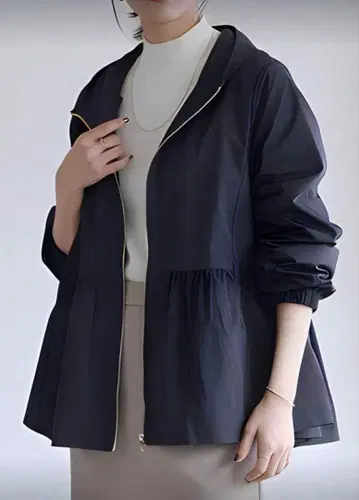 헴 플레어 블루종 마운틴 파카 네이비