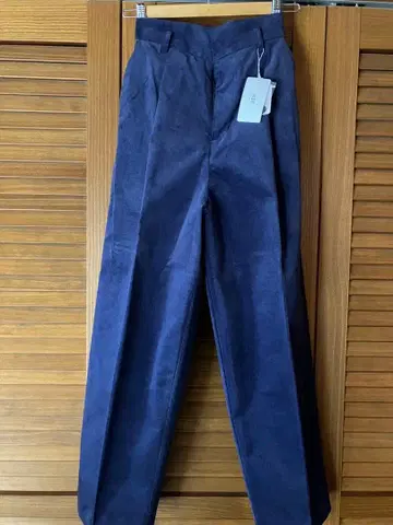 KBF 네이비 세밀 코듀로이 팬츠 프리 사이즈