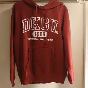 DENKI GROOVE DKGV. 1989 후드티 M 레드