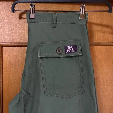 [ GUNG HO ] 베이커 팬츠/워크 팬츠/올리브 그린