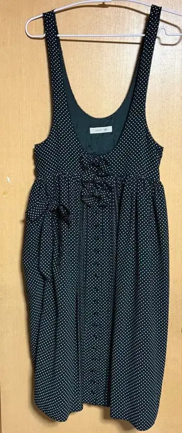 카네코 이사오 도트 무늬 점퍼 스커트