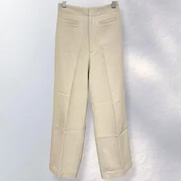 언리쉬 하이웨스트 와이드 팬츠 깔끔한 심플 무지 S [ i425