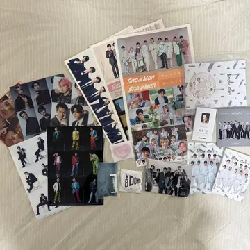 Snow Man 굿즈 묶음 판매