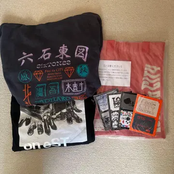 SixTONES 투어 후드티 롱T 스티커