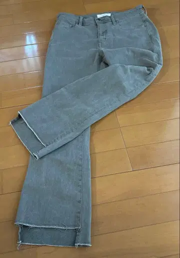 BLUE/자유구 그레이 데님 팬츠 사이즈 40
