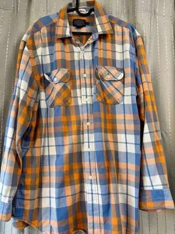 Pendleton 체크 무늬 플란넬 셔츠 L 사이즈
