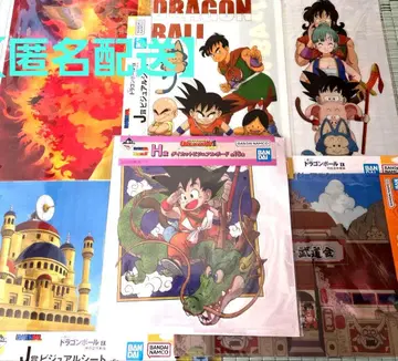 제일복권 드래곤볼 비주얼 시트 다이컷 보드 6종