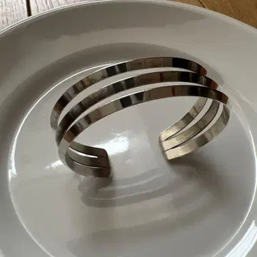 RON HERMAN 실버 3 뱅글