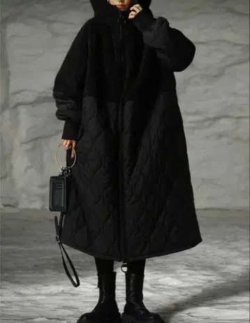 블랙 롱 코트 2025 신상 새상품