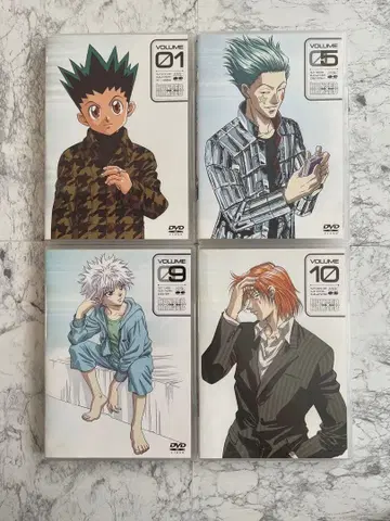 HUNTER x HUNTER Vol.1.5.8.10ova DVD