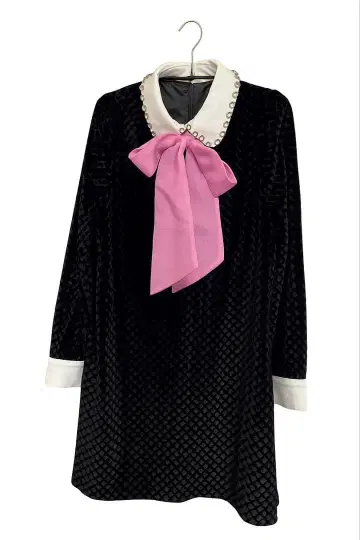 sister jane 블랙 리본 포함 원피스 S