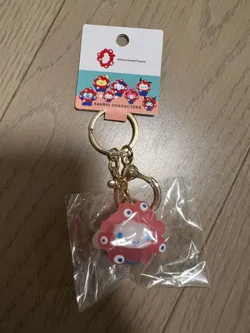 산리오 미야쿠미야쿠 클리어 키링 시나모롤