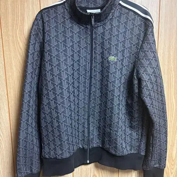 LACOSTE 레귤러 핏 저지 블랙 US L