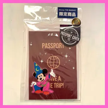 네온 미키 여권 커버 판타지아 미개봉 새상품 한정 상품