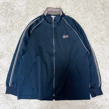 90s 푸마 puma 트랙 자켓 히트유니온 블랙 L 자수