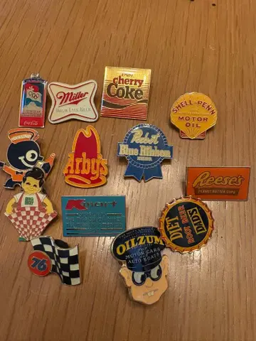 미국 빈티지 핀 배지