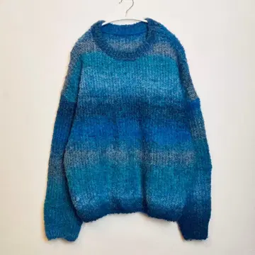 SHEIN S 새상품급 그라데이션 오버 사이즈 긴팔 니트 스웨터