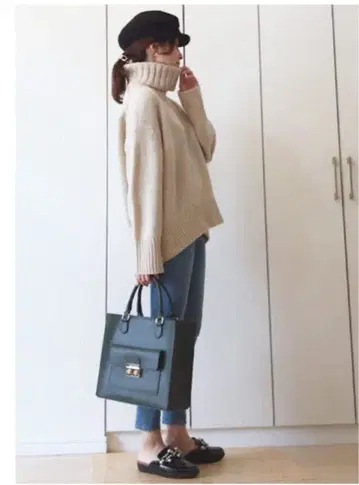 갤러리 비 터틀넥 풀오버