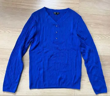 INDIVI 니트 블루 여성용