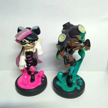 스플래툰 amiibo 2체 세트