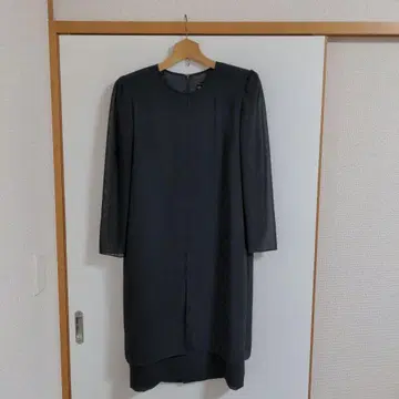 블랙 긴팔 상복 여름용