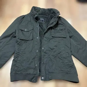 Thruxton 다크 그린 밀리터리 자켓