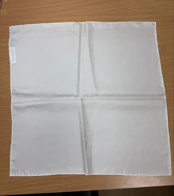 DRESS THE LIFE 화이트 포켓 치프