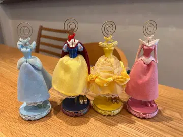 디즈니 파크 신데렐라 오로라 백설공주 벨 드레스 메모 스탠드